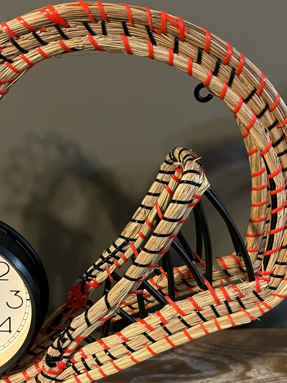 Sweetgrass Rooster Clock - Picture 3 of 6